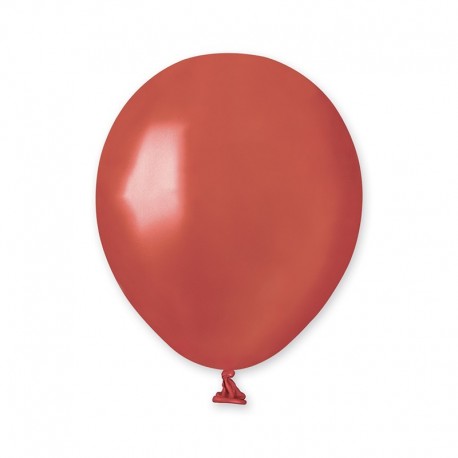 Palloncini Metallic Rosso 12 cm