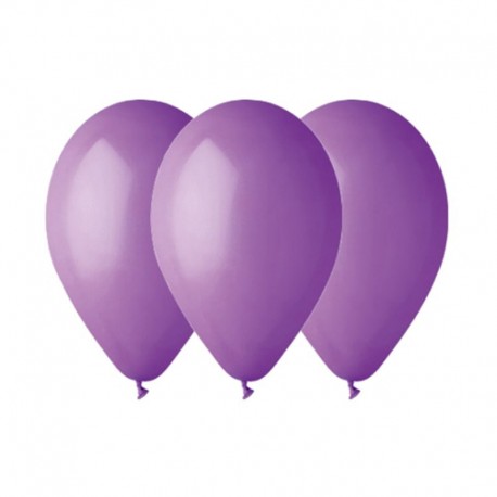 Palloncini Metallic Lilla 25 cm - Balloon Planet