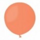 Pallone Pastel Arancione 80 cm