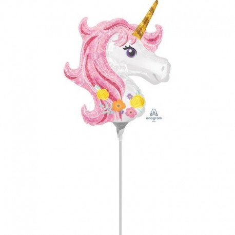 Palloncino Mini Unicorno 30 cm