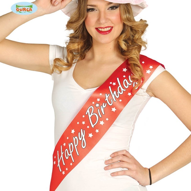 Fascia Miss Raso Bianco 18 Anni - Balloon Planet