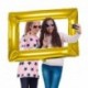 Selfie Frame Gold 85x60 cm