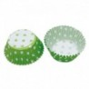 48 Pirottini Verde Lime Pois 5x3 cm