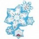 Pallone Snowflake 85 cm