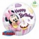 Pallone Bubble Baby Minnie 55 cm