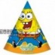 6 Cappellini Carta Spongebob 12x16 cm