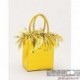 Pesetto Bag Giallo 14x7 cm