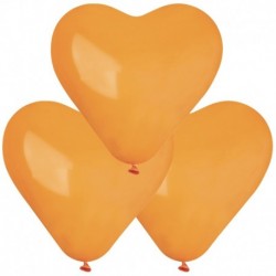 Palloncini Cuore Arancio 40 cm