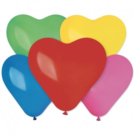 Palloncini Cuore Assortiti 40 cm