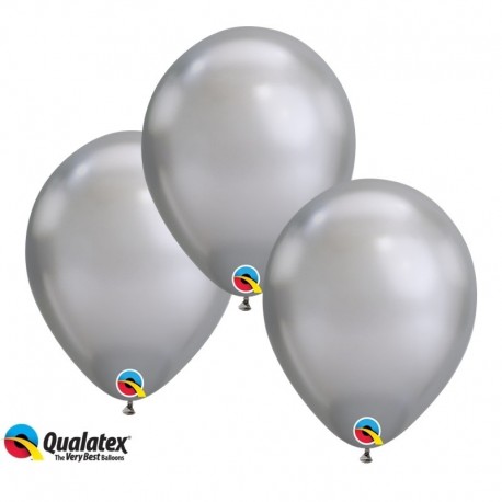 Palloncini Chrome Silver 30 cm