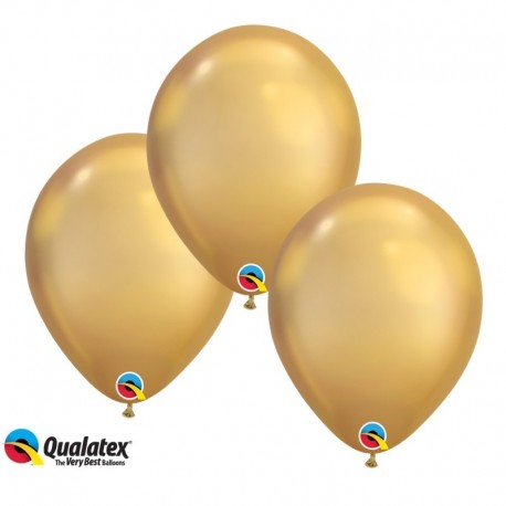 Palloncini Chrome Gold 30 cm