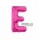 Pallone Lettera E Fucsia 40 cm