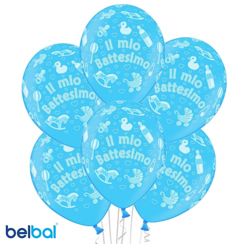 Palloncini Battesimo 30 cm - Balloon Planet