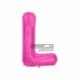 Pallone Lettera L Fucsia 40 cm