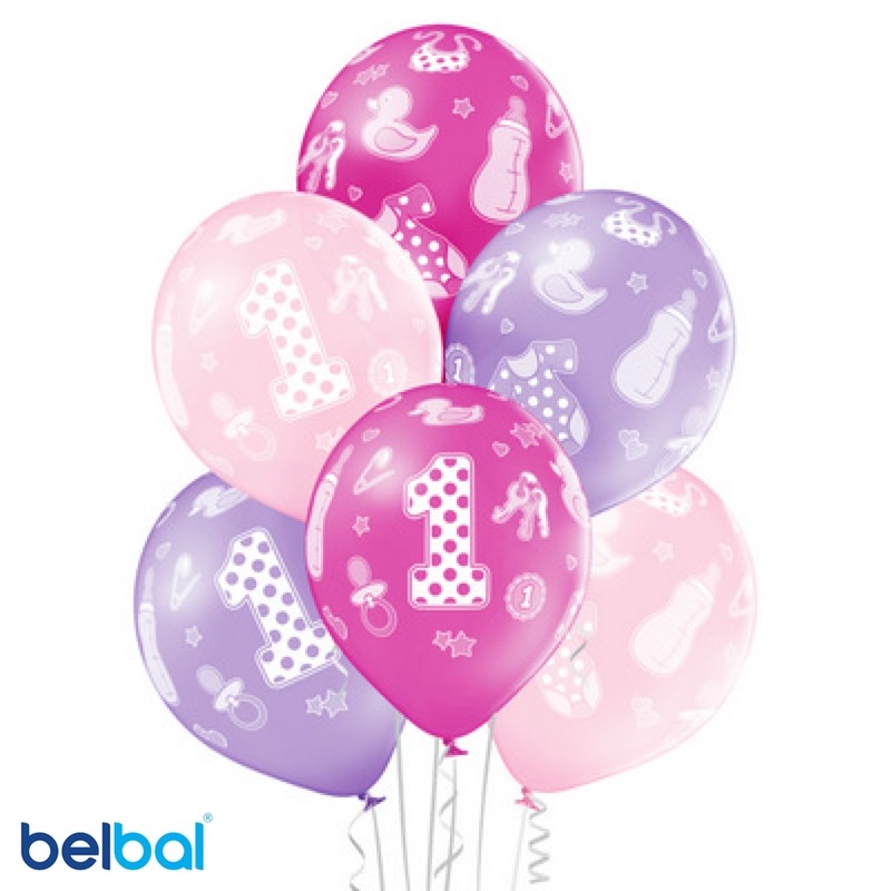 Palloncini Primo Compleanno 30 cm - Balloon Planet