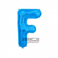 Pallone Lettera F Blu 40 cm