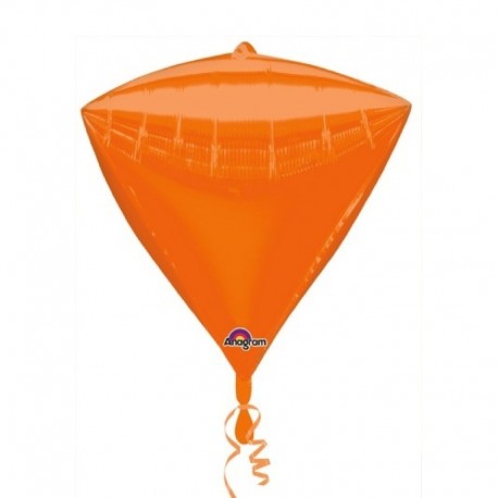 Pallone Diamante Arancione 40 cm