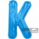 Pallone Lettera K Blu 90 cm