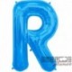 Pallone Lettera R Blu 90 cm