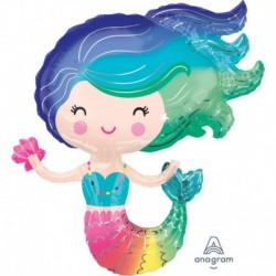 Pallone Colourful Mermaid 75 cm