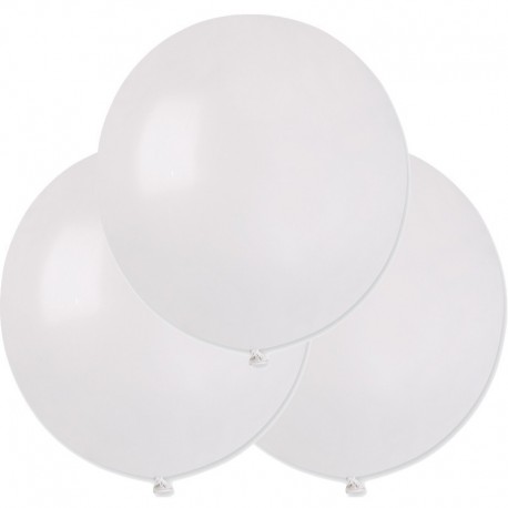 Palloncini Metallic Bianco 40 cm