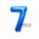 Pallone Numero 7 Blu 40 cm