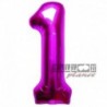 Pallone Numero 1 Fucsia 90 cm