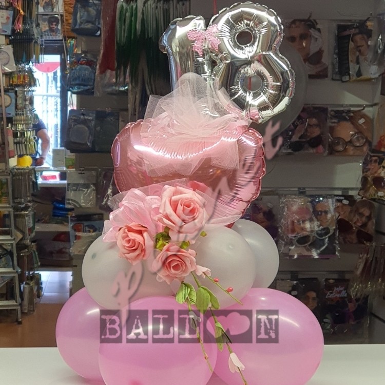 Composizione Giulia Compleanno 18 Anni - Balloon Planet