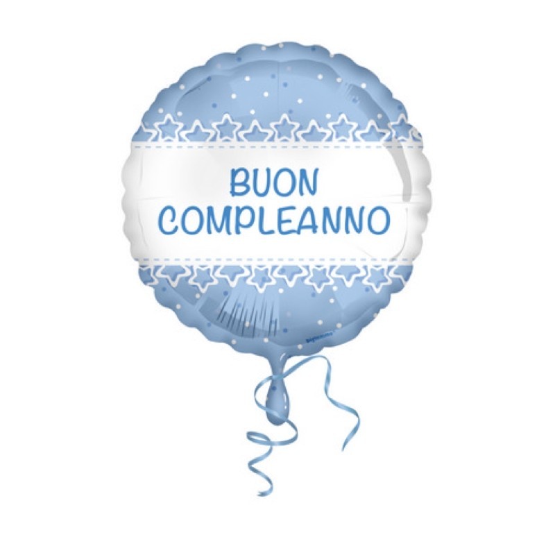 Pallone Buon Compleanno 45 cm - Balloon Planet