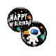 Pallone Rainbow Birthday Cupcake 90 cm