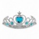 Corona Principessa Tiara Gemme Turchesi