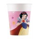 8 Bicchieri Carta Principesse 200 ml