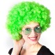 Parrucca Afro Green