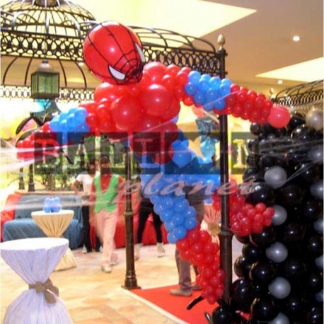 Palloncini in lattice Spiderman