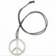 Collana Metallo Peace Love Hippie