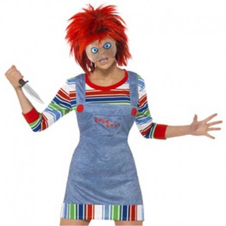 Costume Bambola Chucky Donna