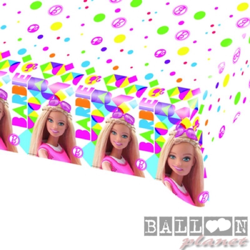 Tovaglia Plastica Barbie 120x180 cm - Balloon Planet