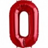 Pallone Numero 0 Rosso 90 cm