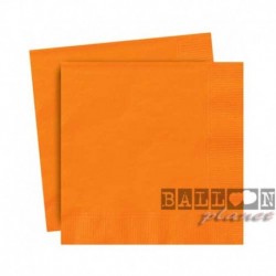 20 Tovaglioli Carta Arancio 25x25 cm