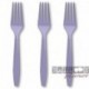 10 Forchette Plastica Lavanda 16 cm