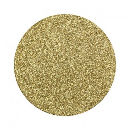  8 Sottobicchieri Oro Glitter 10 cm