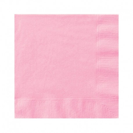 20 Tovaglioli Carta Rosa 25x25 cm