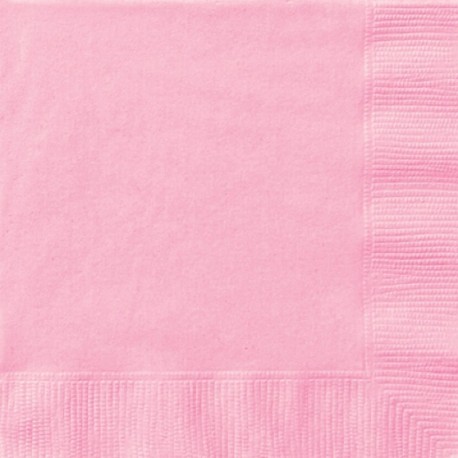 20 Tovaglioli Carta Rosa 33x33 cm